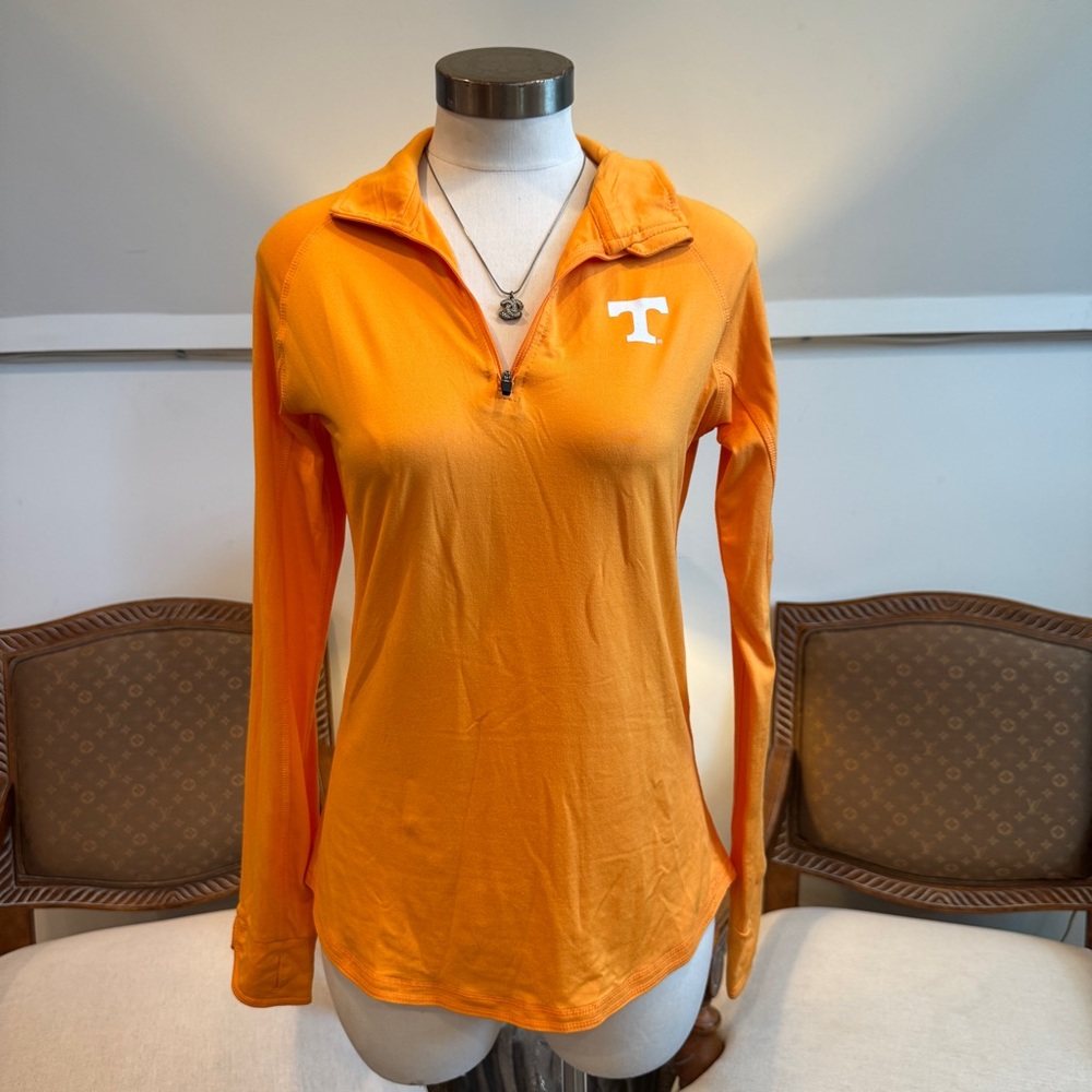 Women’s Tennessee Titans Football Orange Long Sleeve Tee Top - Picture 1 of 11